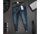 Classic Distressed Denim Jeans For Men